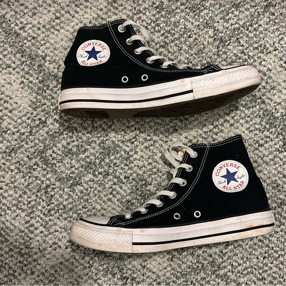 Converse Chuck Taylor Black High-Top Sneakers